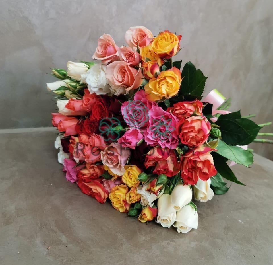 Букет цветов из: Розы в Лесном Рязанской области