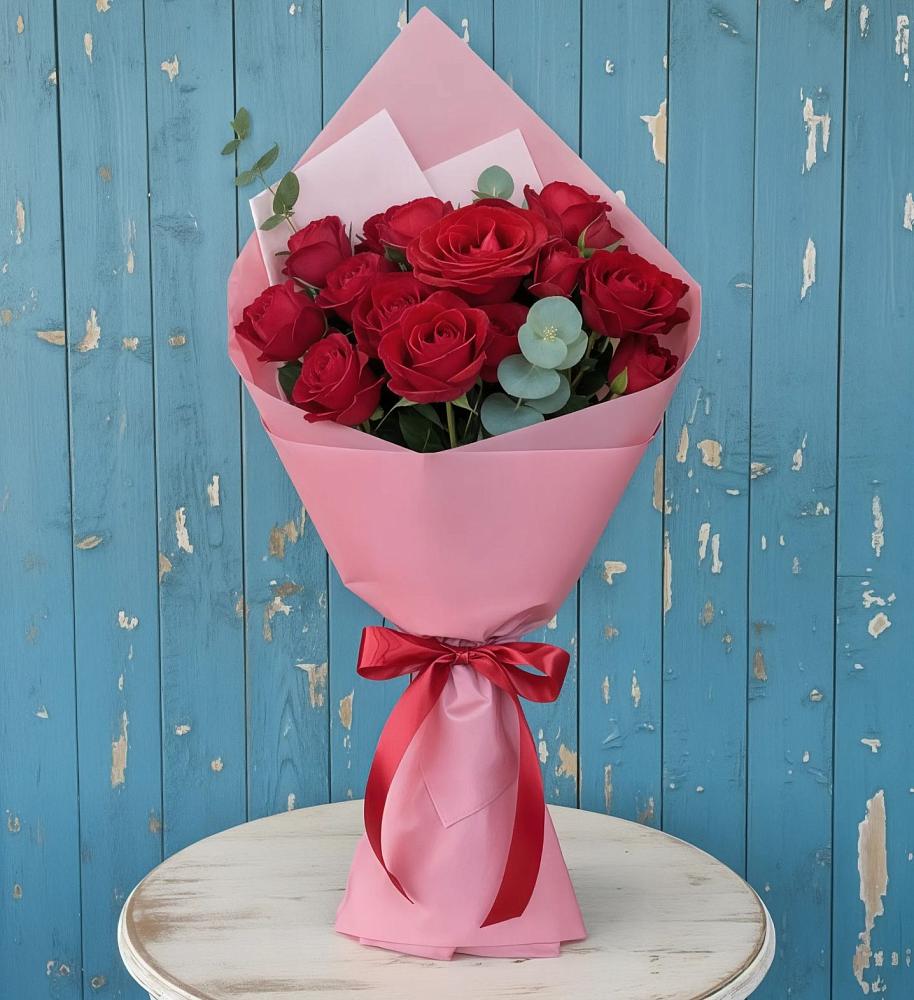 Букет цветов из: Розы в Лесном Рязанской области