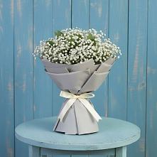 Букет цветов из:  Гипсофила в Лесном Рязанской области
