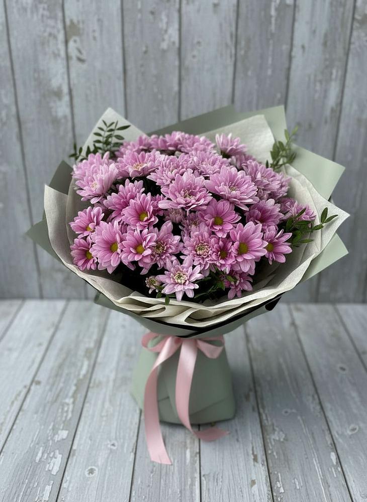 Букет цветов из: Хризантемы в Лесном Рязанской области