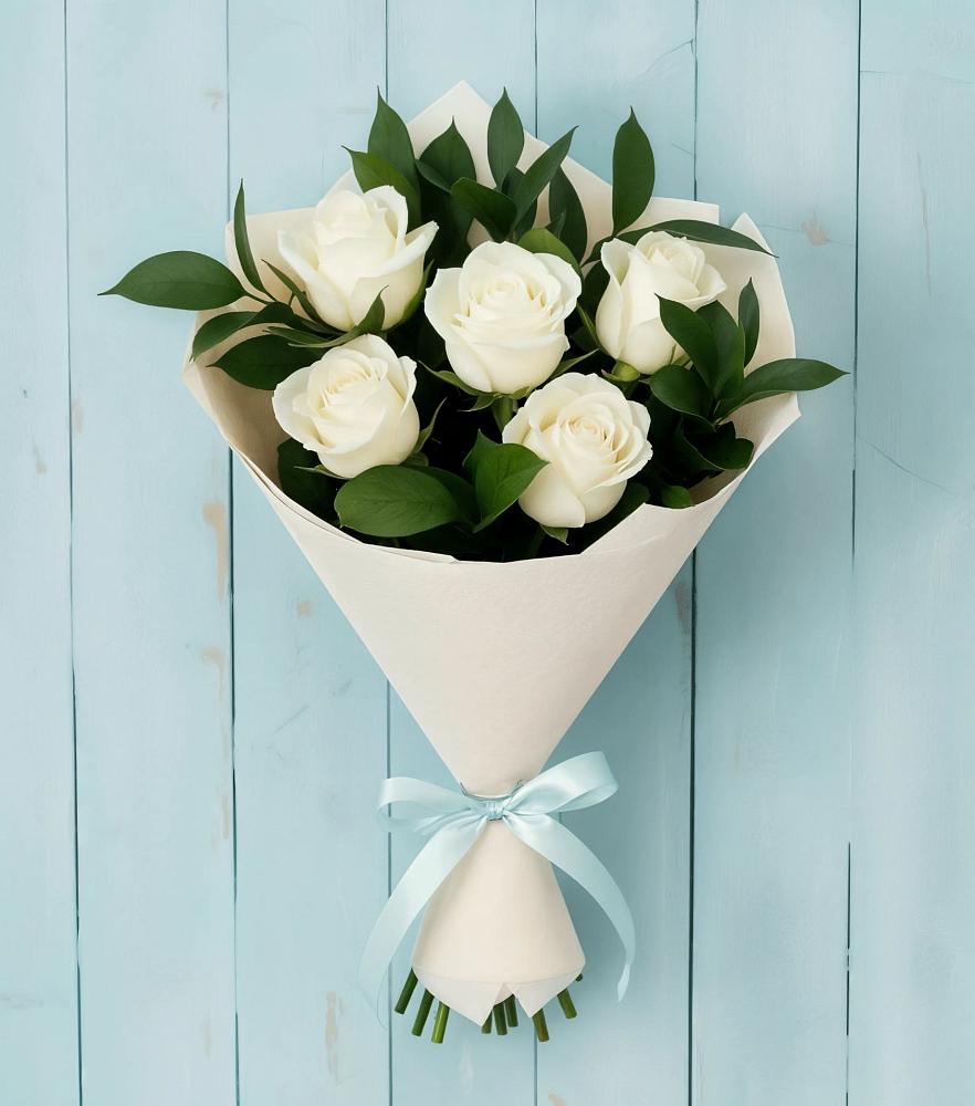 Букет цветов из: Розы в Лесном Рязанской области