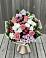 Букет цветов из: Альстромерии, Гвоздики, Розы и Хризантемы в Лесном Рязанской области