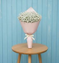 Букет цветов из:  Гипсофила в Лесном Рязанской области