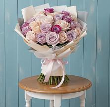 Букет цветов из:  Розы в Лесном Рязанской области