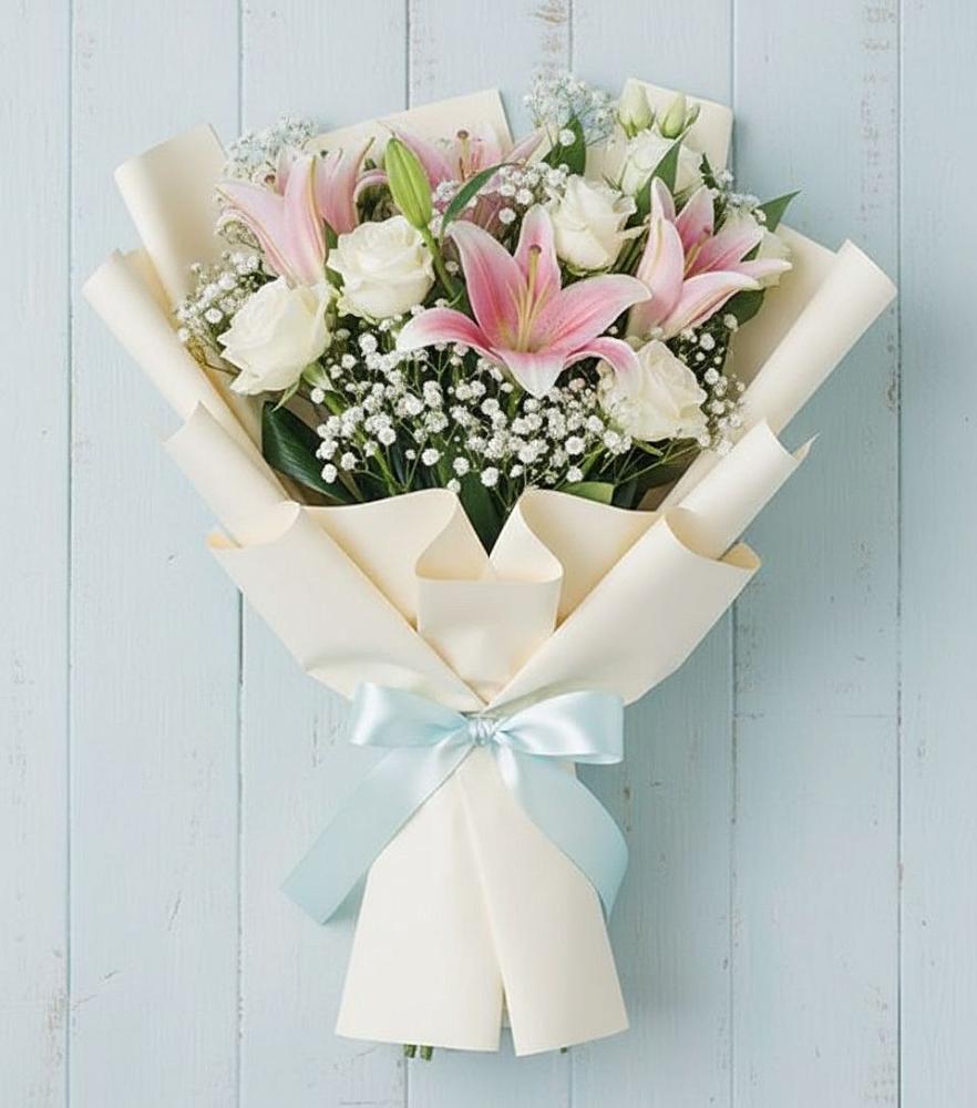 Букет цветов из: Лилии в Лесном Рязанской области