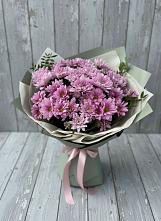 Букет цветов из:  Хризантемы в Лесном Рязанской области