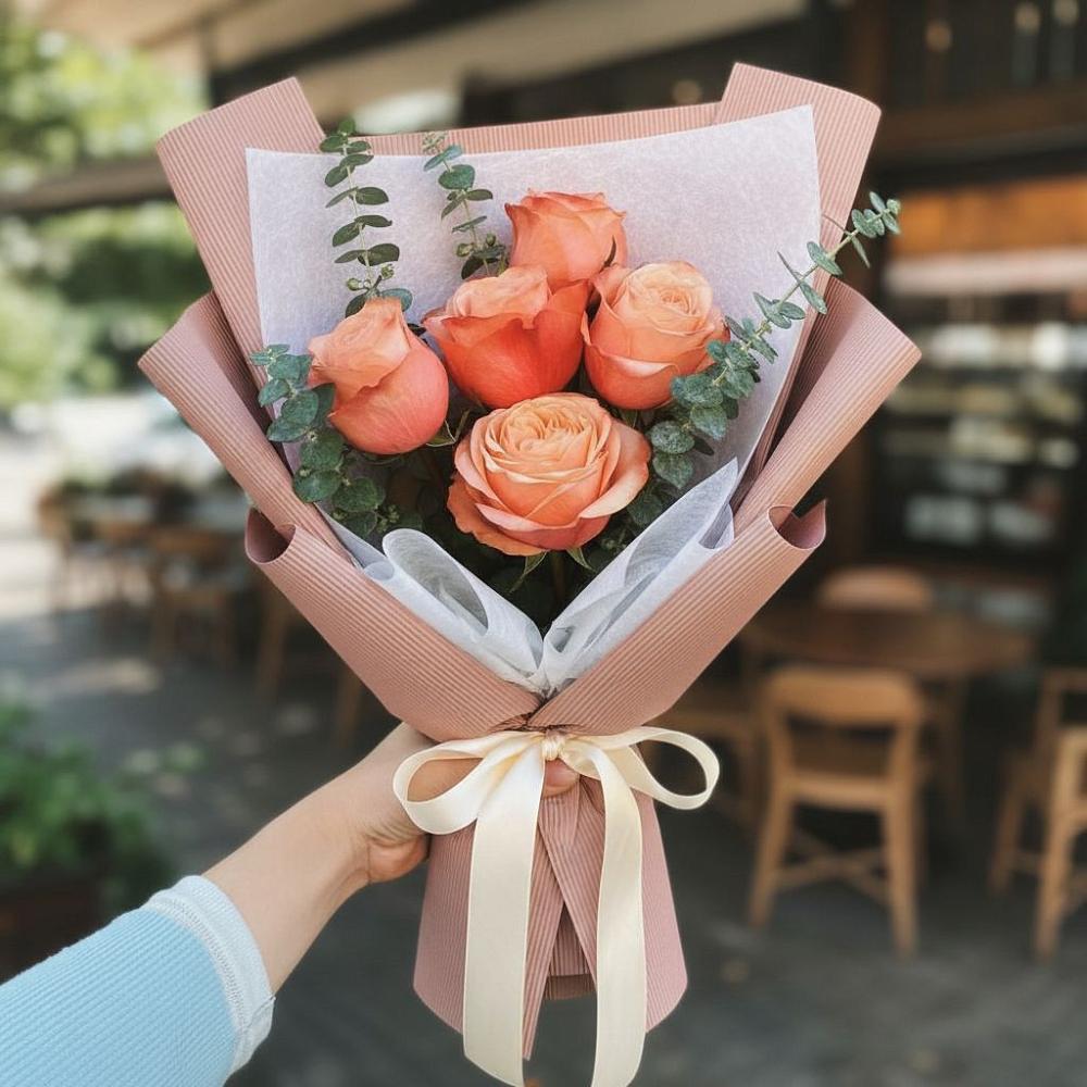 Букет цветов из: Розы в Лесном Рязанской области