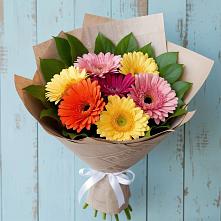 Букет цветов из:  Герберы в Лесном Рязанской области