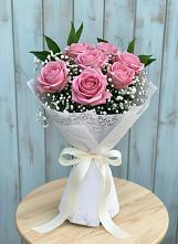 Букет цветов из:  Розы в Лесном Рязанской области