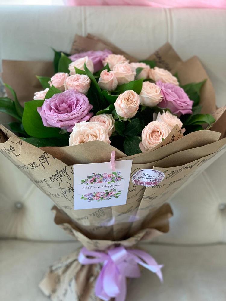 Букет цветов из: Розы в Лесном Рязанской области