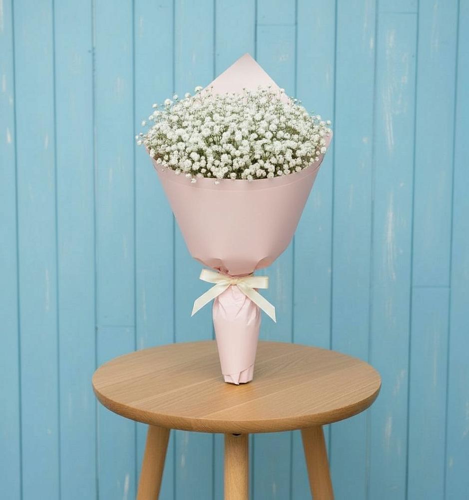 Букет цветов из: Гипсофила в Лесном Рязанской области