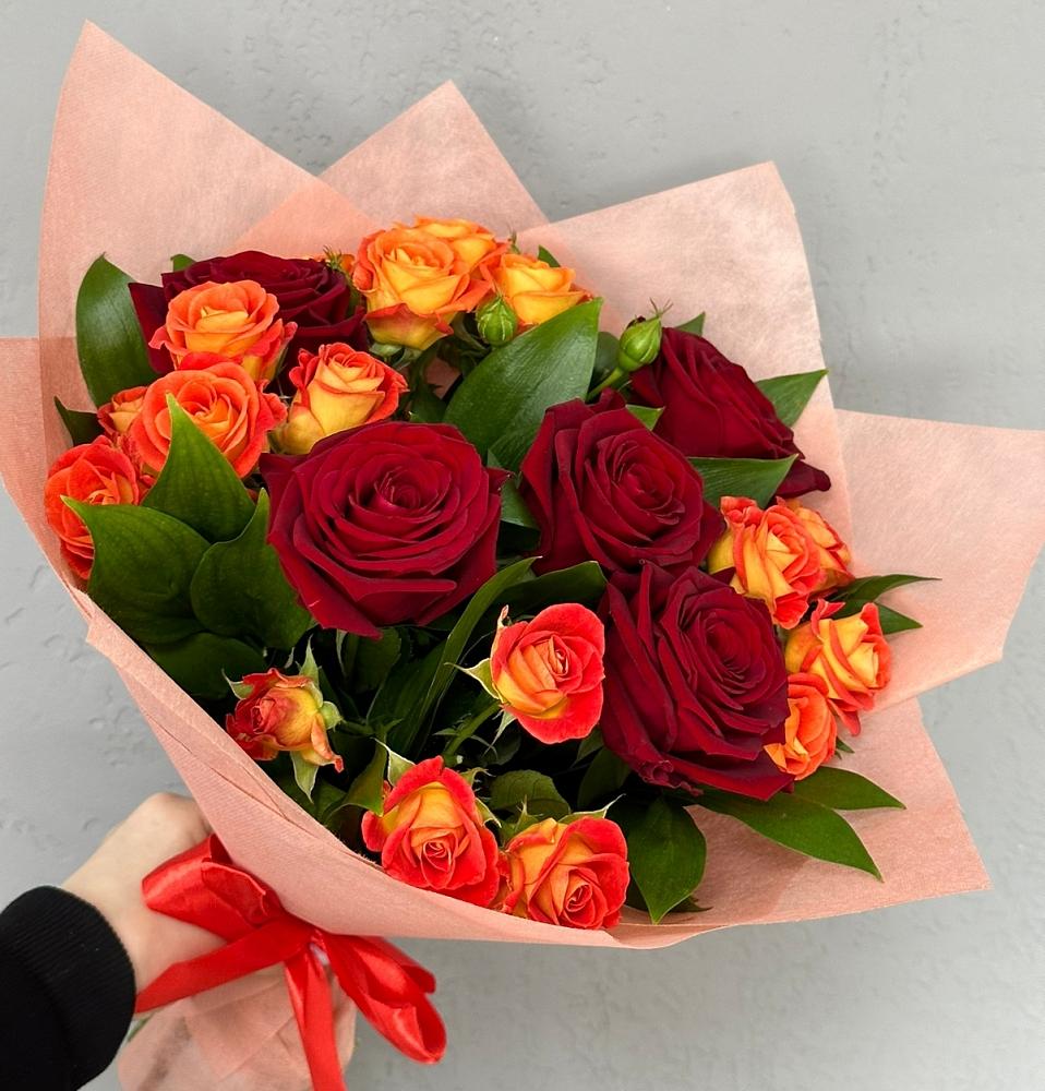 Букет Любовь и восторг в Лесном Рязанской области