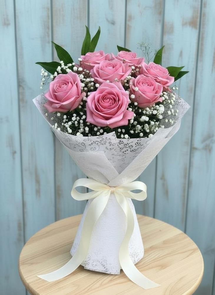 Букет цветов из: Розы в Лесном Рязанской области