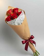 Букет цветов из:  Розы в Лесном Рязанской области