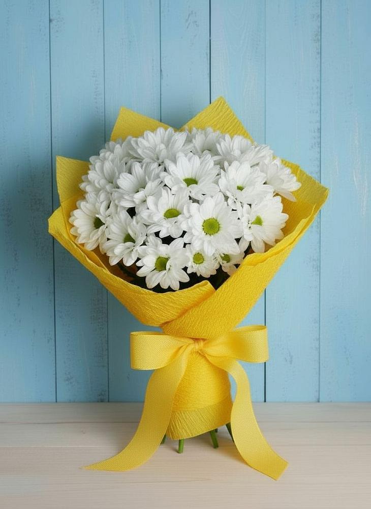 Букет цветов из: Хризантемы в Лесном Рязанской области