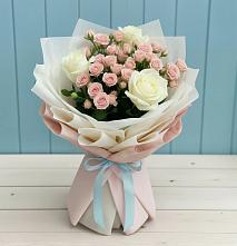 Букет цветов из:  Розы #REPLACE_PRED# Лесном Рязанской области