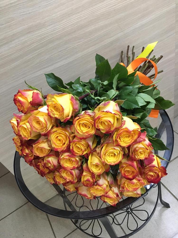 Букет Желтые розы в Лесном Рязанской области