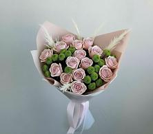 Букет цветов из:  Розы и Хризантемы в Лесном Рязанской области
