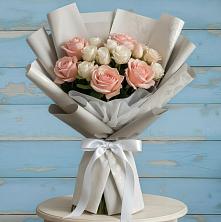 Букет цветов из:  Розы в Лесном Рязанской области
