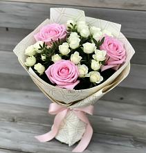 Букет цветов из:  Розы в Лесном Рязанской области