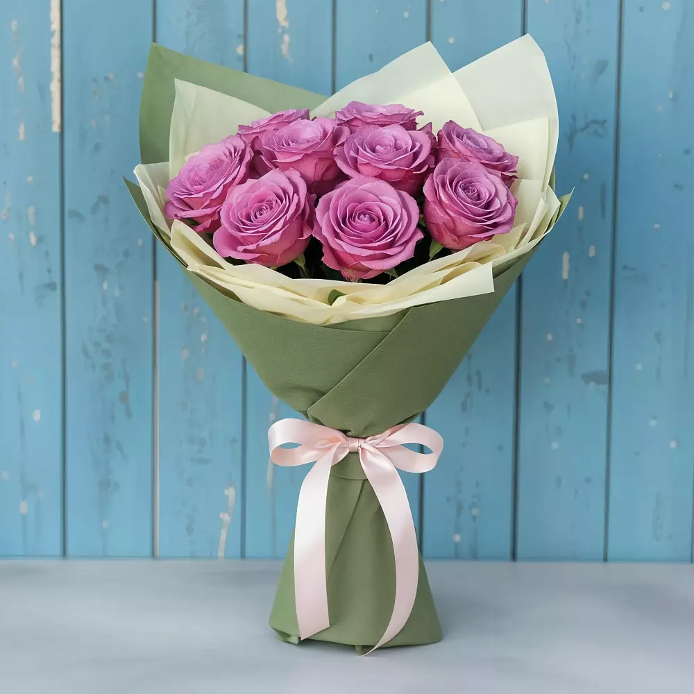 Букет Розы Фёрст Леди в Лесном Рязанской области