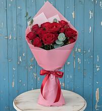 Букет цветов из:  Розы в Лесном Рязанской области