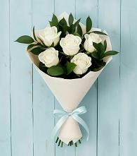 Букет цветов из:  Розы в Лесном Рязанской области