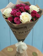 Букет цветов из:  Розы в Лесном Рязанской области