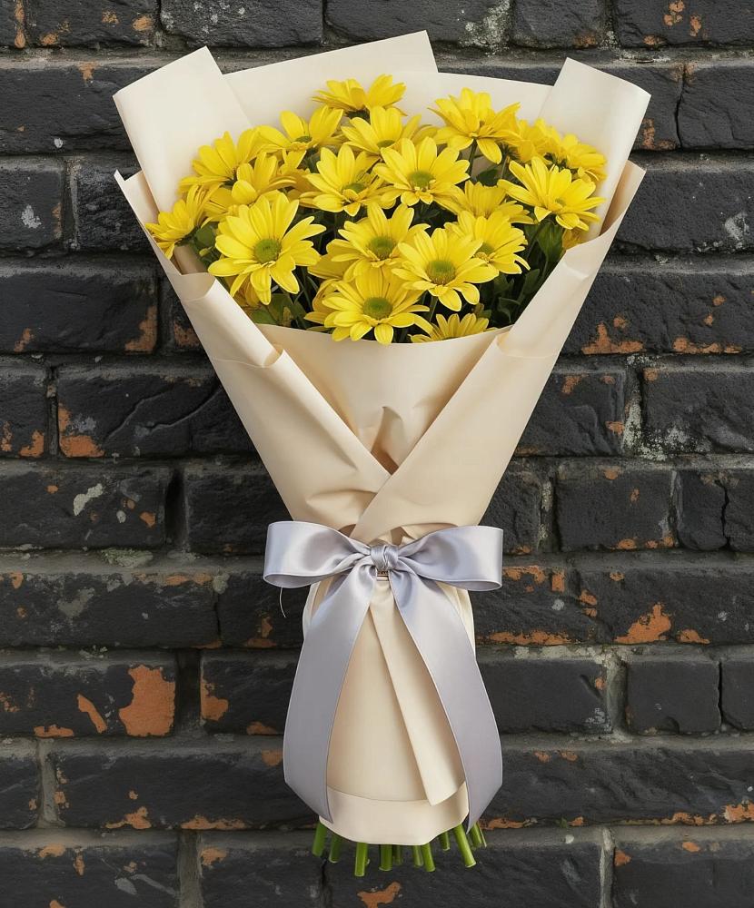 Букет цветов из: Хризантемы в Лесном Рязанской области