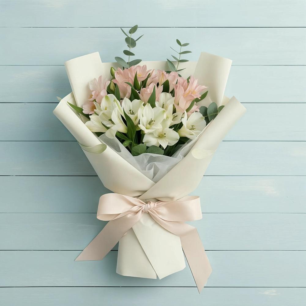 Букет цветов из: Альстромерии в Лесном Рязанской области