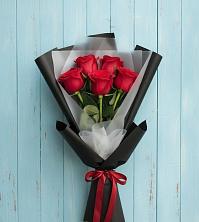 Букет цветов из:  Розы в Лесном Рязанской области
