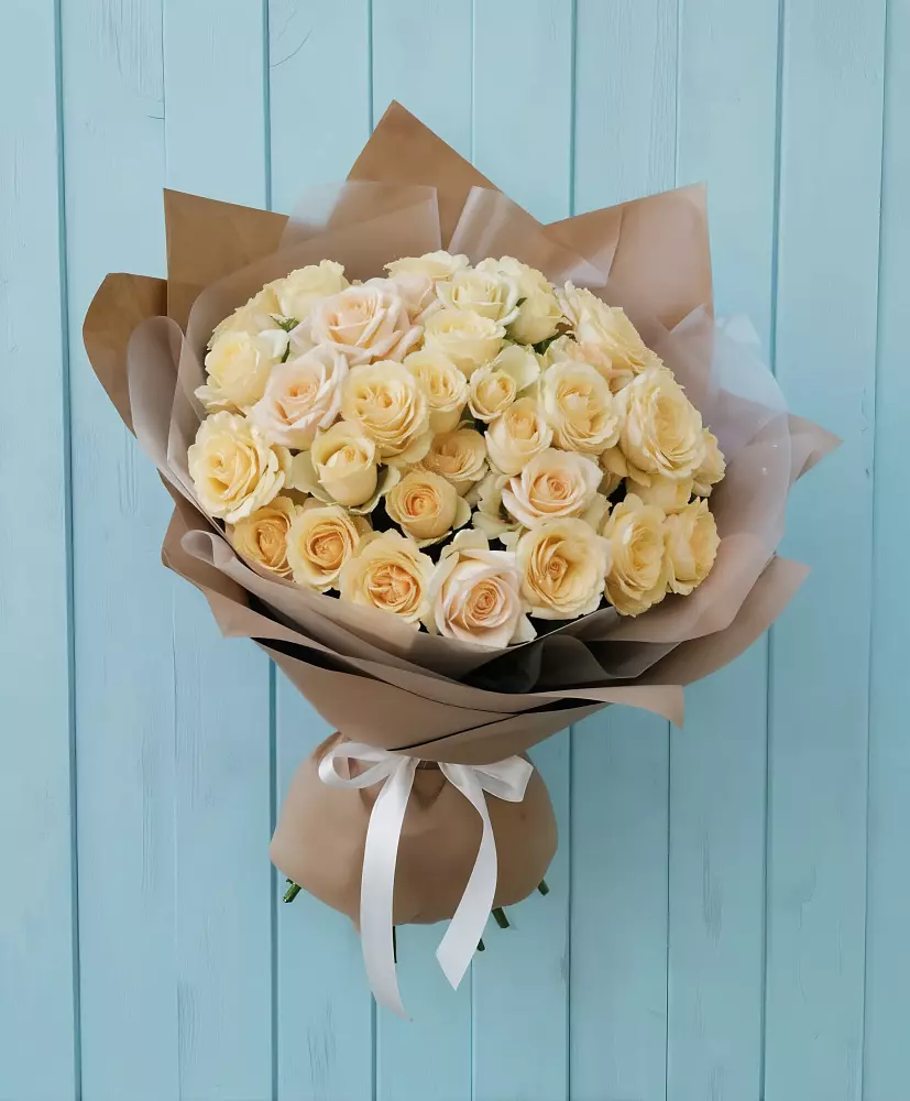 Букет Кремовое облако в Лесном Рязанской области