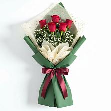 Букет цветов из:  Розы в Лесном Рязанской области