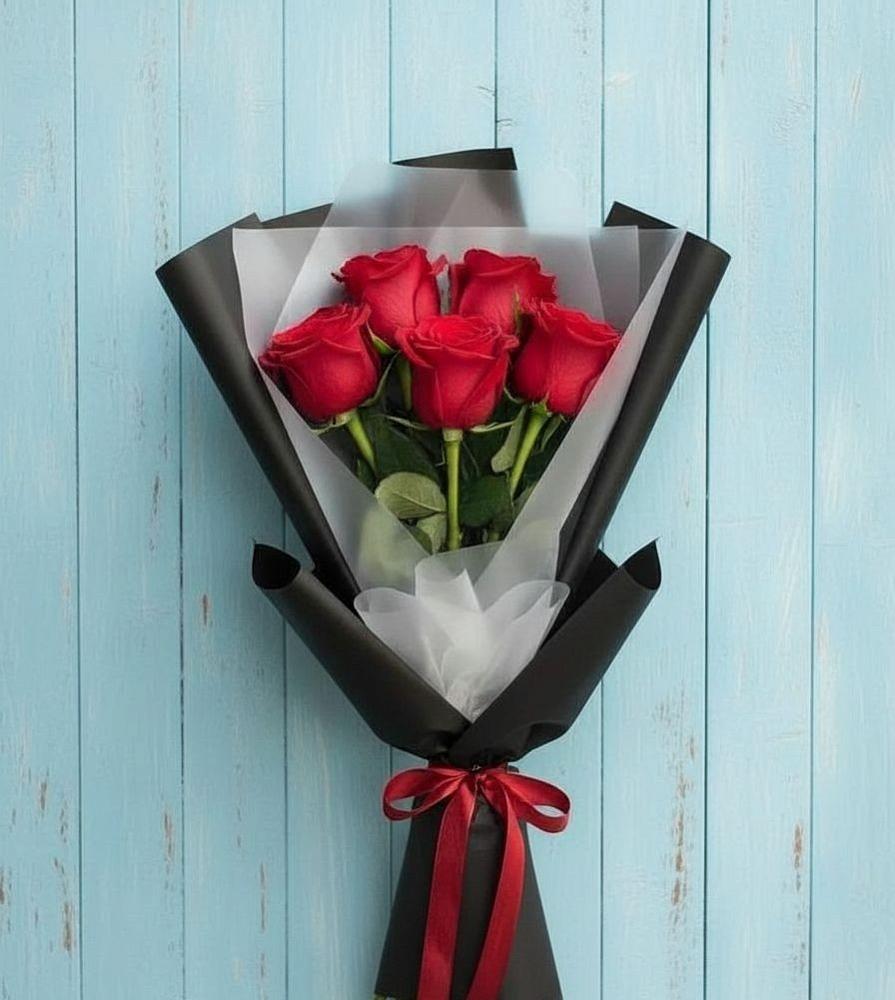 Букет цветов из: Розы в Лесном Рязанской области