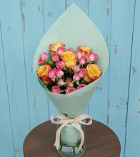 Букет цветов из:  Розы #REPLACE_PRED# Лесном Рязанской области